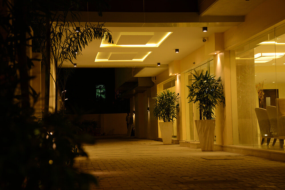 Blu Iris Entrance