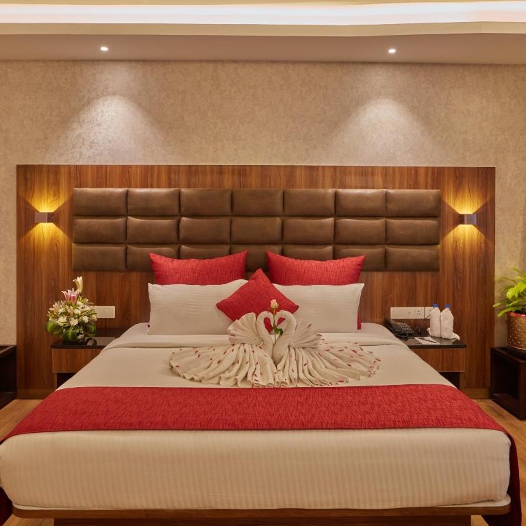 Shivas Galaxy Hotel Bedroom 1