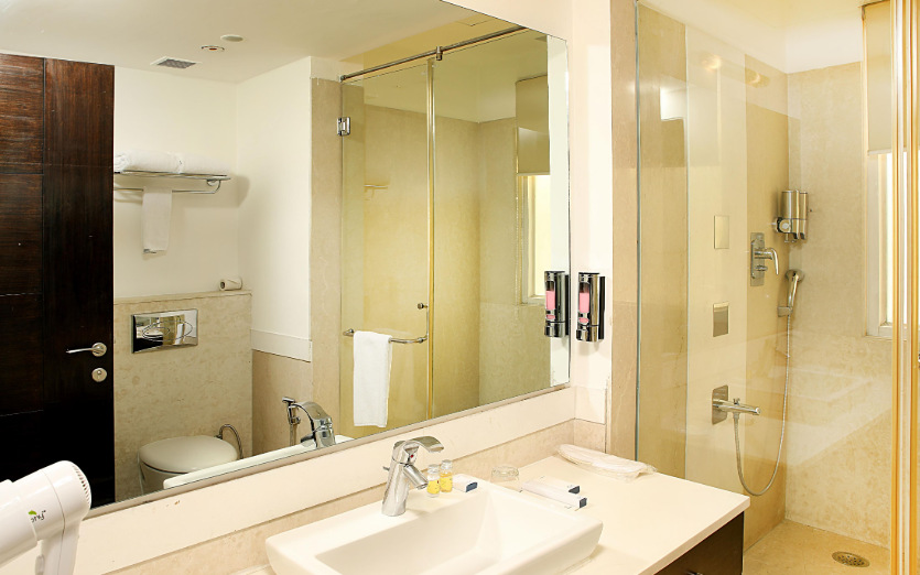 Inde Hotel Vista Woods , Sector - 45 , Gurgaon  Washroom