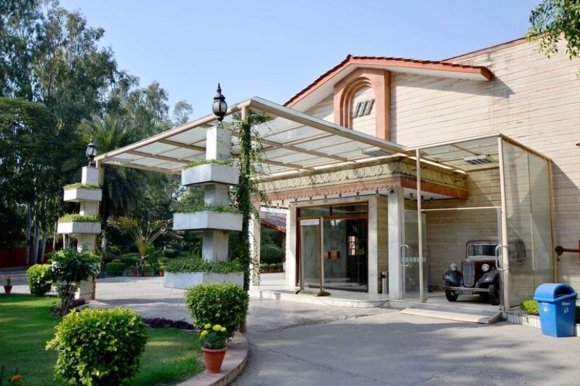 Ashok Country Resort Entrance