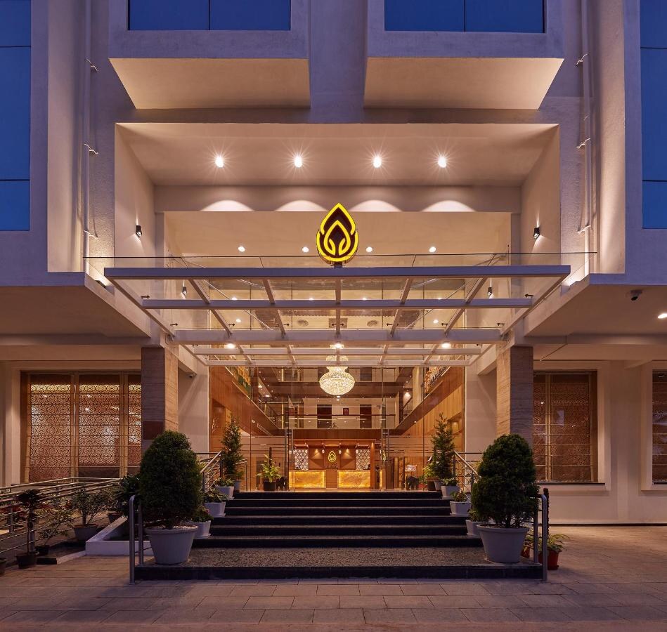 Shivas Galaxy Hotel Entrance 